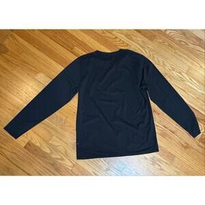 Lululemon Long Sleeve Mens Fundamental T Black | Large | Cotton Stretch